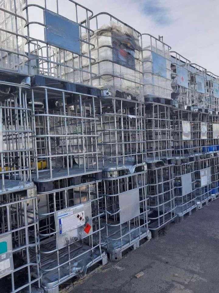 28277 - Charlotte NC - Metal IBC Tote Cages - 330 Gallon