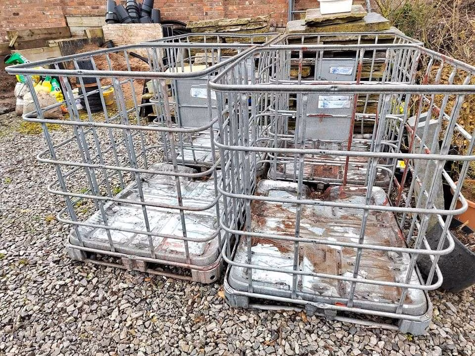84119 - Salt Lake City UT - Empty IBC Tote Metal Cages